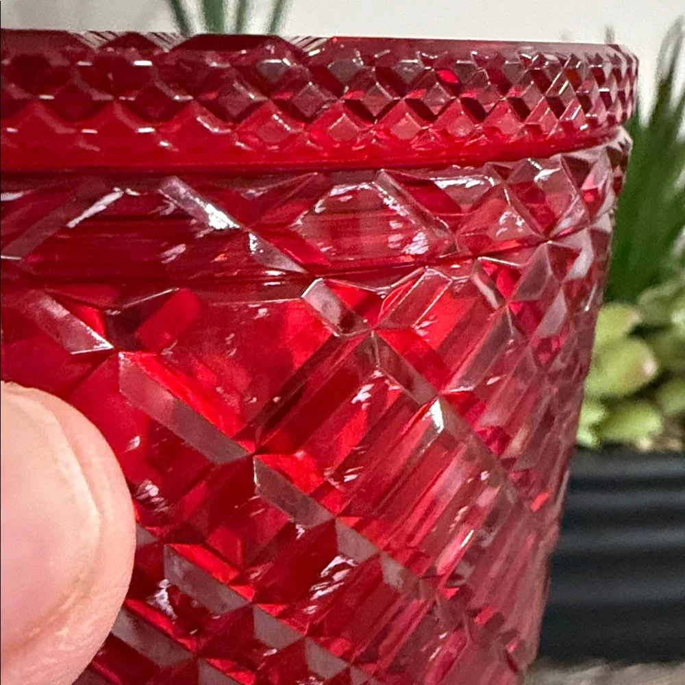 Starbucks 2021‎ Winter Holiday Bright Red Jeweled 24oz Venti Cold Cup Tumbler